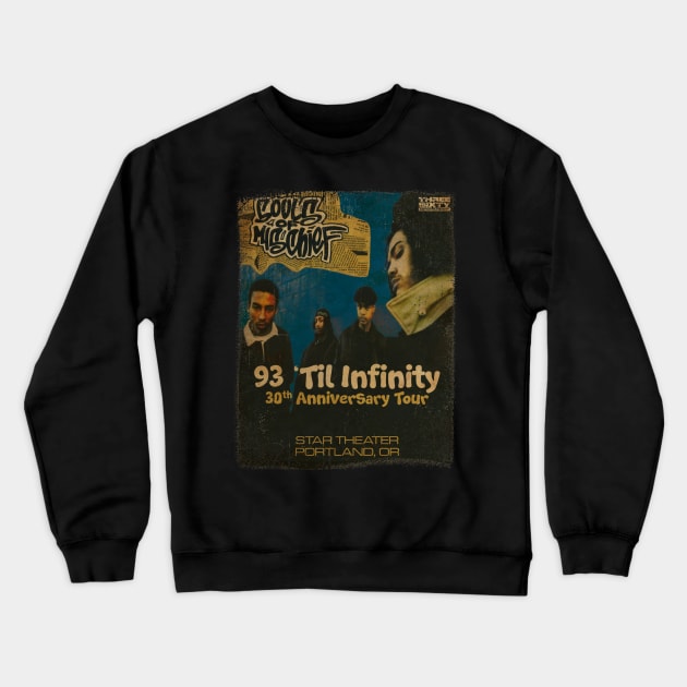 93 Til Infinity // 30th Anniversary Tour 2023 Crewneck Sweatshirt by ArtGaul